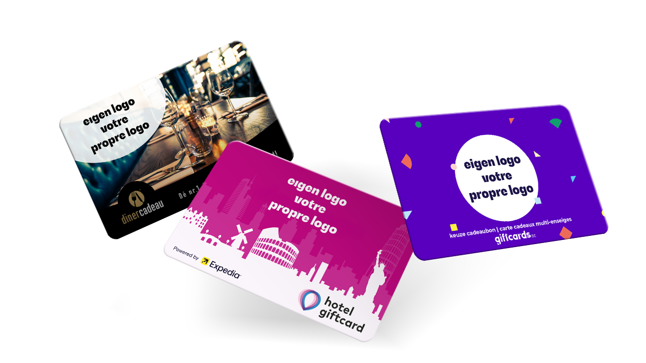 Gepersonaliseerde cadeaubonnen bestellen